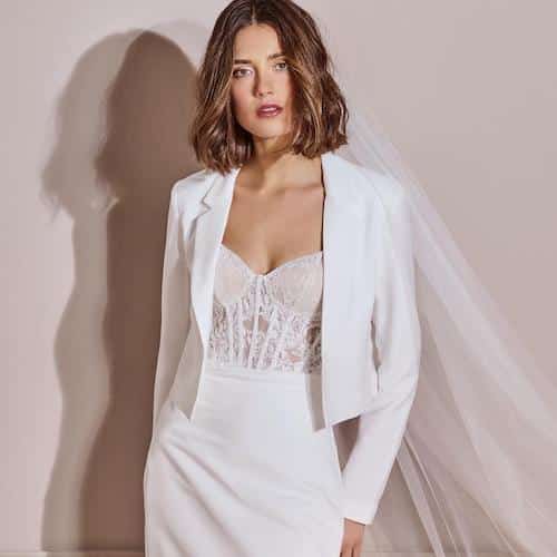 blazer de mariée, blazer tendance mariage LILLY