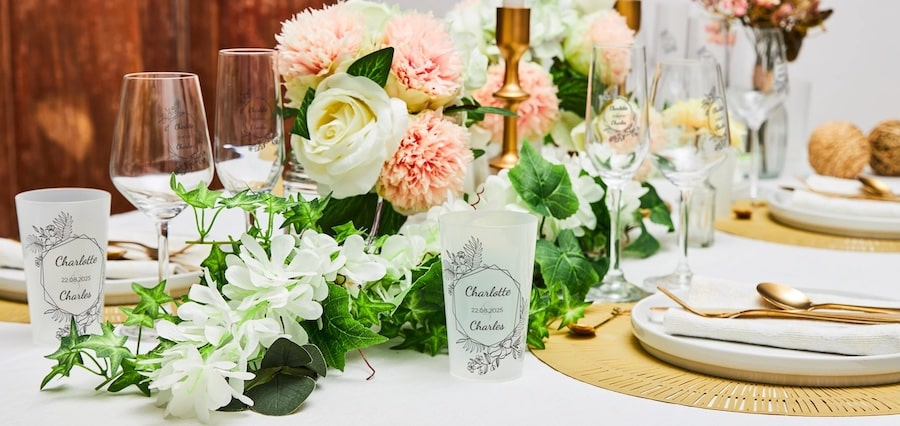 5 bonnes raisons d’adopter le gobelet personnalisé pour votre mariage